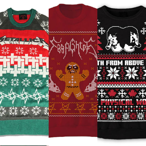 Foo Fighters, Death From Above 1979, the best Christmas jumpers online